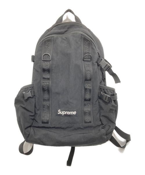 SUPREME（シュプリーム）Supreme (シュプリーム) Back pack　バックパック ブラックの古着・服飾アイテム