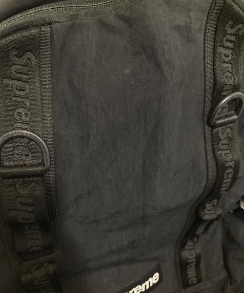 SUPREME（シュプリーム）Supreme (シュプリーム) Back pack　バックパック ブラックの古着・服飾アイテム