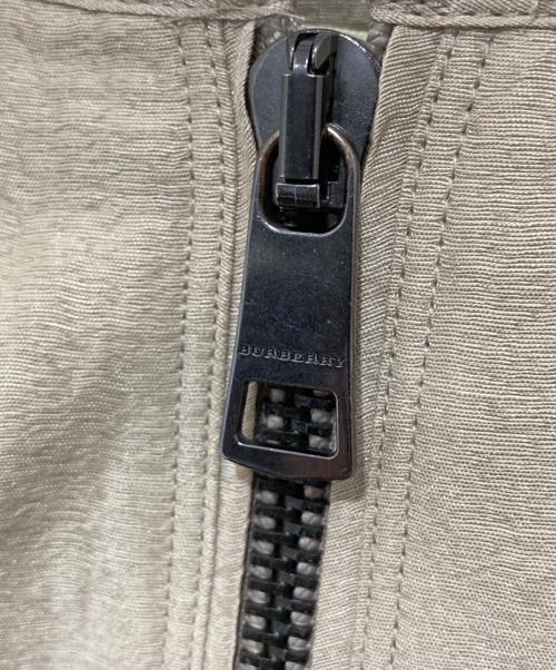 BURBERRY LONDON（バーバリーロンドン）BURBERRY LONDON (バーバリーロンドン) リネンノーカラージャケット　3722275 ベージュ サイズ:３８の古着・服飾アイテム