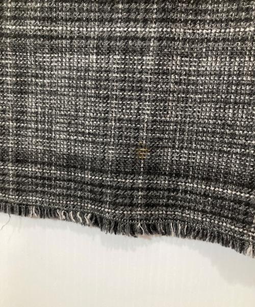 DOLCE & GABBANA（ドルチェ＆ガッバーナ）DOLCE & GABBANA (ドルチェ＆ガッバーナ) ツイードノースリーブワンピース グレー サイズ:38の古着・服飾アイテム