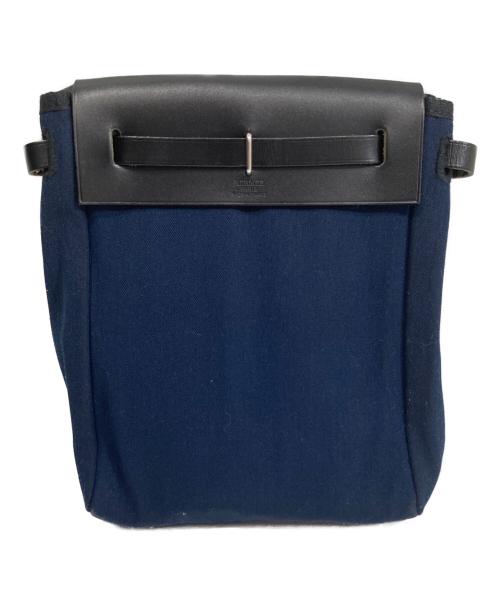 HERMES（エルメス）HERMES (エルメス) エールバッグTPM ブラック×ネイビーの古着・服飾アイテム