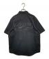 Supreme (シュプリーム) Croc Patch S/S Work Shirt　クロコパッチショートスリーブワークシャツ ブラック サイズ:M：10000円