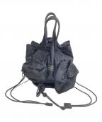 PORTERポーター）の古着「SCARF TOTE WITH POUCHES　スカーフトートウィズポーチズ 502-05960」｜ブラック