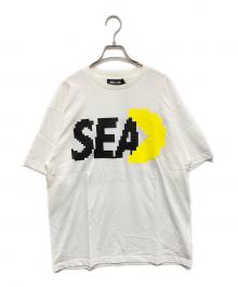WIND AND SEA（ウィンダンシー）の古着「パックマンプリントTシャツ　WDS-C-PCM-25-Q4-10」｜ホワイト