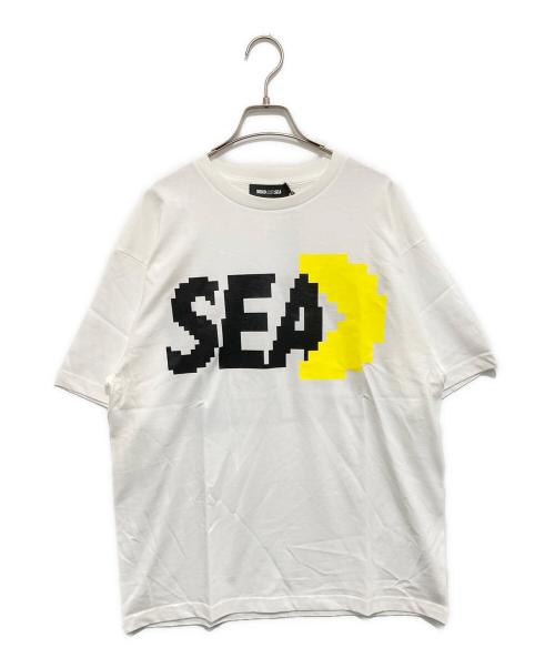 WIND AND SEA（ウィンダンシー）WIND AND SEA (ウィンダンシー) パックマンプリントTシャツ　WDS-C-PCM-25-Q4-10 ホワイト サイズ:Mの古着・服飾アイテム