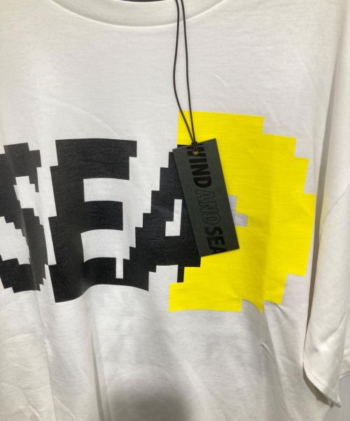 WIND AND SEA（ウィンダンシー）WIND AND SEA (ウィンダンシー) パックマンプリントTシャツ　WDS-C-PCM-25-Q4-10 ホワイト サイズ:Mの古着・服飾アイテム