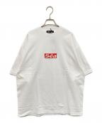 WIND AND SEAウィンダンシー）の古着「Tabloid THE SEA S/S Tee　タブロイドザシーショートスリーブTシャツ　WDS-O-GGB-25-Q4-CS-04」｜ホワイト