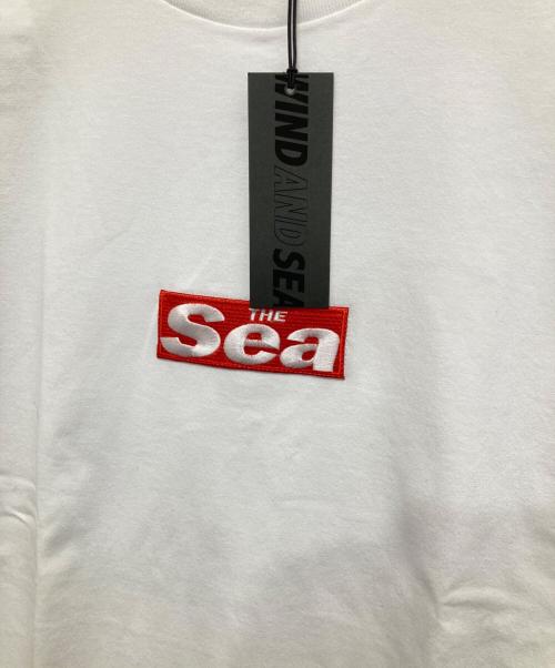 WIND AND SEA（ウィンダンシー）WIND AND SEA (ウィンダンシー) Tabloid THE SEA S/S Tee　タブロイドザシーショートスリーブTシャツ　WDS-O-GGB-25-Q4-CS-04 ホワイト サイズ:Lの古着・服飾アイテム