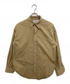 Americana×L'appartementアメリカーナ×アパルトモン）の古着「WASHED RELAX SHIRTS　ウォッシュドリラックスシャツ　24050570004310」｜ベージュ