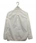 maison kitsune (メゾンキツネ) ボールド フォックスヘッド エンジニアド シャツ　MW00407WC0026 ホワイト サイズ:36：9000円