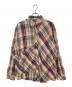 Acne studios（アクネ ストゥディオズ）の古着「チェック柄 デザインポケットシャツ　FN-MN-SHIR000487」｜ブラウン