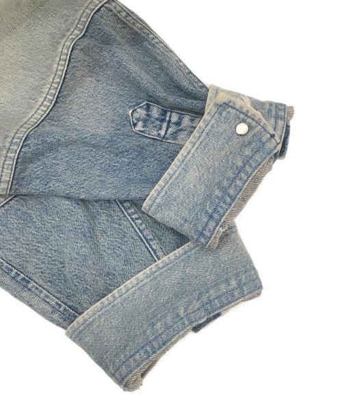 AMBUSH（アンブッシュ）AMBUSH (アンブッシュ) PATCHWORK DENIM SHIRT　パッチワークデニムシャツ　BMYD003F21DEN002 インディゴ サイズ:Lの古着・服飾アイテム