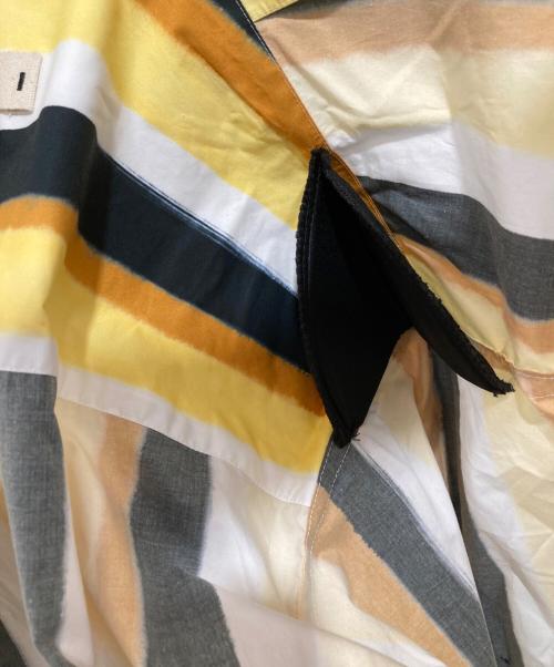 MARNI（マルニ）MARNI (マルニ) ストライプシャツ オレンジ サイズ:48の古着・服飾アイテム