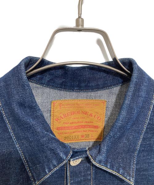 WAREHOUSE（ウエアハウス）WAREHOUSE (ウエアハウス) 1stタイプ デニムジャケット　2001XX インディゴ サイズ:38の古着・服飾アイテム
