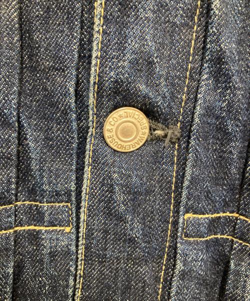 WAREHOUSE（ウエアハウス）WAREHOUSE (ウエアハウス) 1stタイプ デニムジャケット　2001XX インディゴ サイズ:38の古着・服飾アイテム