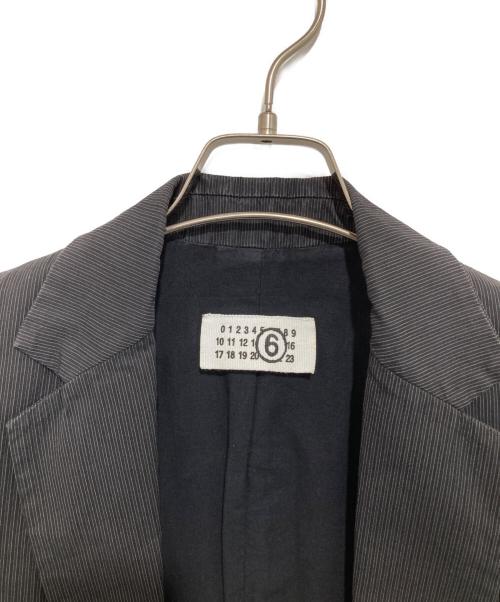 MM6 Maison Margiela（エムエムシックスメゾンマルジェラ）MM6 Maison Margiela (エムエムシックスメゾンマルジェラ) テーラードジャケット グレー サイズ:38の古着・服飾アイテム