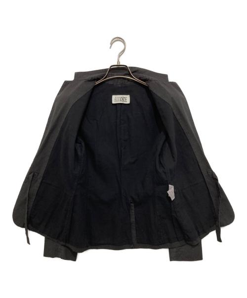 MM6 Maison Margiela（エムエムシックスメゾンマルジェラ）MM6 Maison Margiela (エムエムシックスメゾンマルジェラ) テーラードジャケット グレー サイズ:38の古着・服飾アイテム