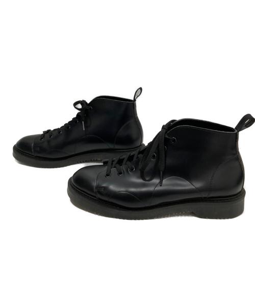 GEORGE COX（ジョージコックス）GEORGE COX (ジョージコックス) FRED PERRY (フレッドペリー) Monkey Boot モンキーブーツ ブラック サイズ:8の古着・服飾アイテム