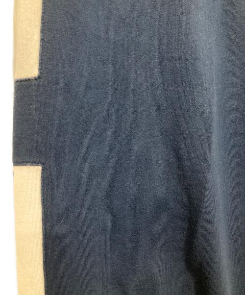 HERMES（エルメス）HERMES (エルメス) RUN H サイドラインスウェットパンツ ネイビー サイズ:XLの古着・服飾アイテム