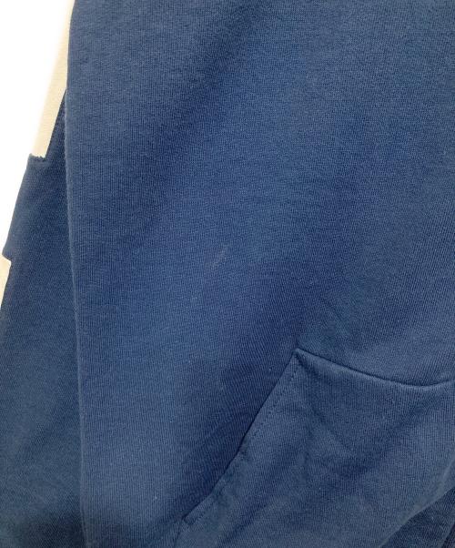 HERMES（エルメス）HERMES (エルメス) RUN H サイドラインジップパーカー ネイビー サイズ:XLの古着・服飾アイテム