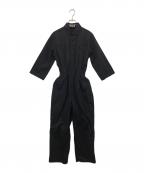 AURALEEオーラリー）の古着「WASHED CAVALRY TWILL JUMPSUIT ウォッシュドキャバルリーツイルジャンプスーツ A9ST02CT」｜ブラック