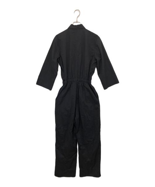 AURALEE（オーラリー）AURALEE (オーラリー) WASHED CAVALRY TWILL JUMPSUIT ウォッシュドキャバルリーツイルジャンプスーツ A9ST02CT ブラックの古着・服飾アイテム