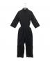 AURALEE（オーラリー）の古着「WASHED CAVALRY TWILL JUMPSUIT ウォッシュドキャバルリーツイルジャンプスーツ A9ST02CT」｜ブラック