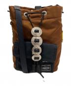 PORTER×TOGA ARCHIVESポーター×トーガアーカイブス）の古着「STRING BAG ストリングバッグ」｜ブラウン