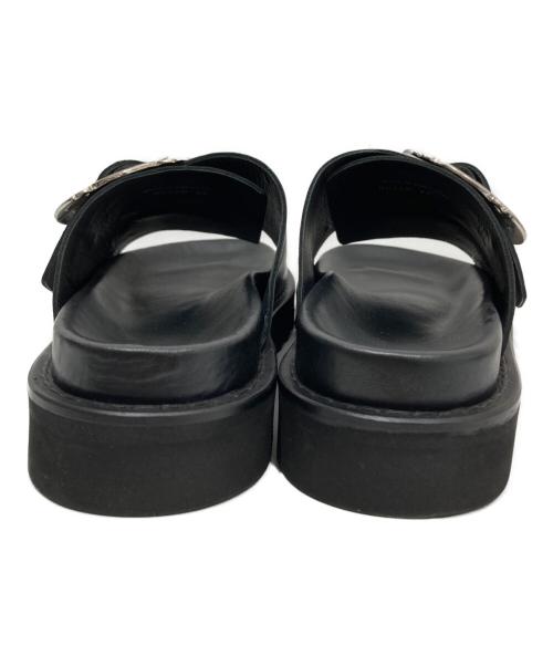 TOGA VIRILIS（トーガ ビリリース）TOGA VIRILIS (トーガ ビリリース) CONCHO BUCKLE SANDALS コンチョバックルサンダル ブラック サイズ:42の古着・服飾アイテム