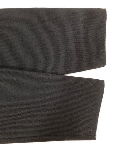 LARDINI（ラルディーニ）LARDINI (ラルディーニ) ショールカラーニットダブルジャケット ブラック サイズ:XXLの古着・服飾アイテム