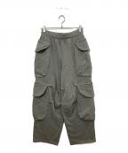 entire studiosエンタイアスタジオ）の古着「HEAVY GOCAR SWEAT PANTS ヘビーゴーカートスウェットパンツ」｜グレー