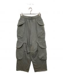 entire studios（エンタイアスタジオ）の古着「HEAVY GOCAR SWEAT PANTS ヘビーゴーカートスウェットパンツ」｜グレー