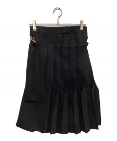 中古・古着通販】sacai (サカイ) Grosgrain Mix Skirt グロスグレイン