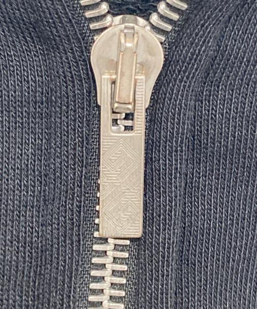 GIVENCHY（ジバンシィ）GIVENCHY (ジバンシィ) シグネチャーロゴ ジップアップフーディー　BMJ01E30AF ブラック サイズ:Sの古着・服飾アイテム