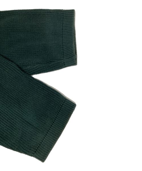 STONE ISLAND（ストーンアイランド）STONE ISLAND (ストーンアイランド) リブド ソフト コットン クルーネック ニット　7815507D8 V0053 ボトルグリーン / Bottle Gre サイズ:Lの古着・服飾アイテム
