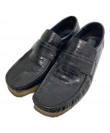 CLARKS（クラークス）の古着「Wallabee Loafer　ワラビーローファー」｜ブラック