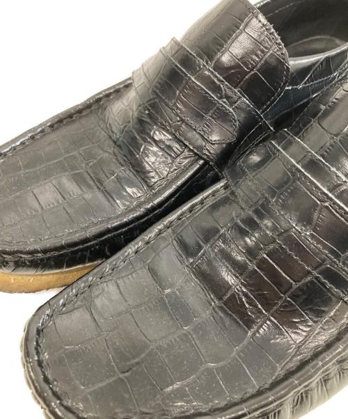 CLARKS（クラークス）CLARKS (クラークス) Wallabee Loafer　ワラビーローファー ブラック サイズ:27.5の古着・服飾アイテム