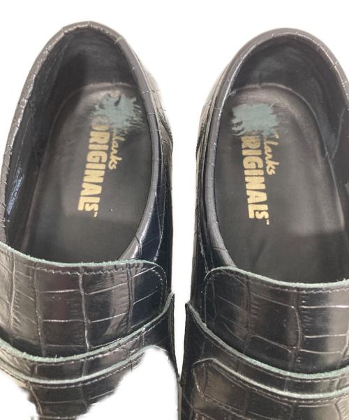CLARKS（クラークス）CLARKS (クラークス) Wallabee Loafer　ワラビーローファー ブラック サイズ:27.5の古着・服飾アイテム