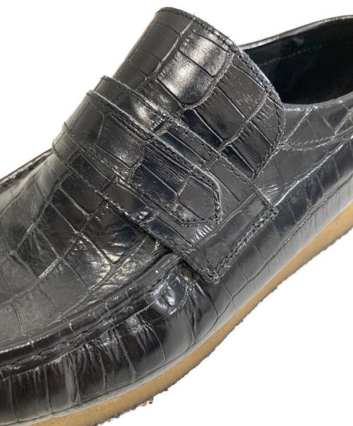 CLARKS（クラークス）CLARKS (クラークス) Wallabee Loafer　ワラビーローファー ブラック サイズ:27.5の古着・服飾アイテム