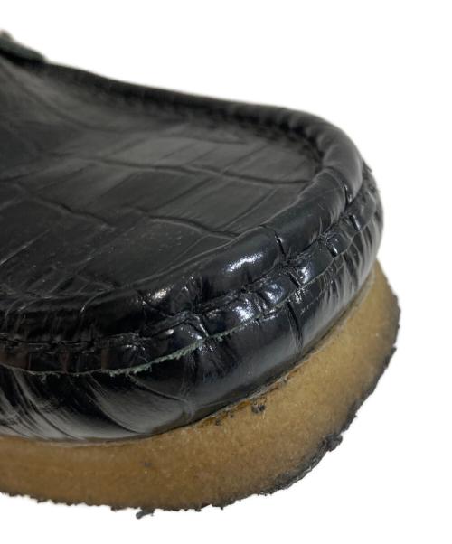 CLARKS（クラークス）CLARKS (クラークス) Wallabee Loafer　ワラビーローファー ブラック サイズ:27.5の古着・服飾アイテム