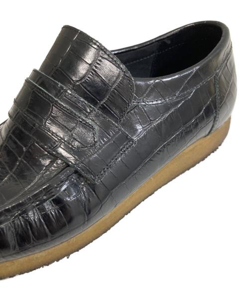 CLARKS（クラークス）CLARKS (クラークス) Wallabee Loafer　ワラビーローファー ブラック サイズ:27.5の古着・服飾アイテム