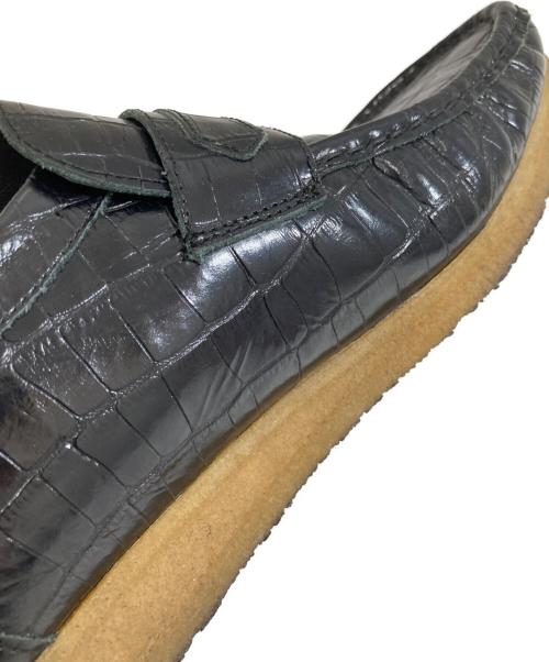 CLARKS（クラークス）CLARKS (クラークス) Wallabee Loafer　ワラビーローファー ブラック サイズ:27.5の古着・服飾アイテム