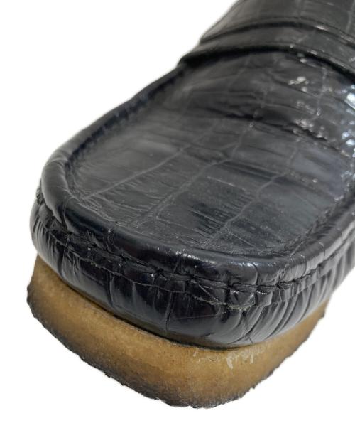 CLARKS（クラークス）CLARKS (クラークス) Wallabee Loafer　ワラビーローファー ブラック サイズ:27.5の古着・服飾アイテム