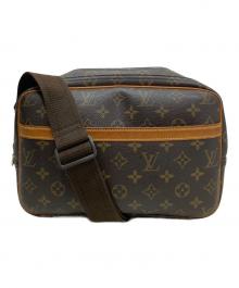 LOUIS VUITTON（ルイ ヴィトン）の古着「モノグラム リポーターPM ショルダーバッグ」｜ブラウン