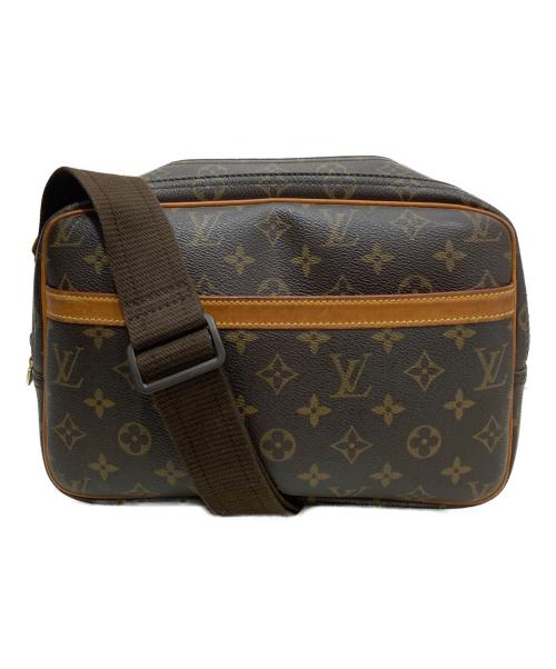 LOUIS VUITTON（ルイ ヴィトン）LOUIS VUITTON (ルイ ヴィトン) モノグラム リポーターPM ショルダーバッグ ブラウンの古着・服飾アイテム