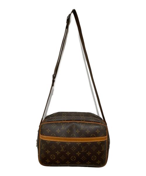 LOUIS VUITTON（ルイ ヴィトン）LOUIS VUITTON (ルイ ヴィトン) モノグラム リポーターPM ショルダーバッグ ブラウンの古着・服飾アイテム