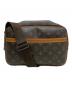 LOUIS VUITTON（ルイ ヴィトン）の古着「モノグラム リポーターPM ショルダーバッグ」｜ブラウン