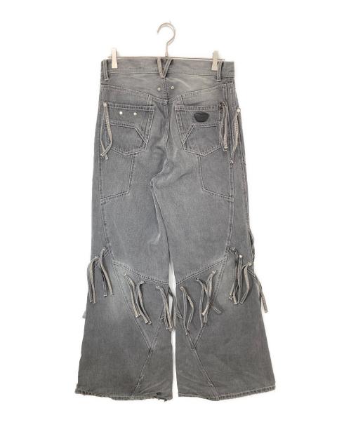 FORSOMEONE（フォーサムワン）FORSOMEONE (フォーサムワン) FR TROUSER デニムパンツ　トラウザー　78001083 グレー サイズ:46の古着・服飾アイテム