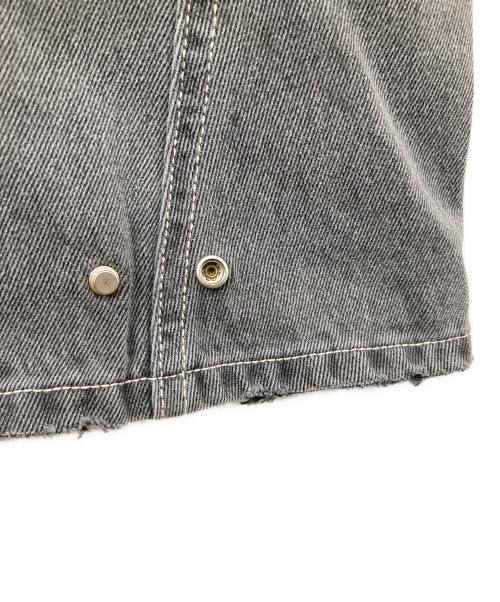 FORSOMEONE（フォーサムワン）FORSOMEONE (フォーサムワン) FR TROUSER デニムパンツ　トラウザー　78001083 グレー サイズ:46の古着・服飾アイテム