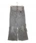 FORSOMEONE (フォーサムワン) FR TROUSER デニムパンツ　トラウザー　78001083 グレー サイズ:46：15000円